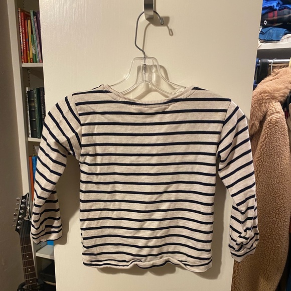 Girls 6-8 Y bunny sequin striped sweater - Picture 3 of 3